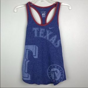 Nike MLB | Texas Rangers Racerback Athletic Tank S